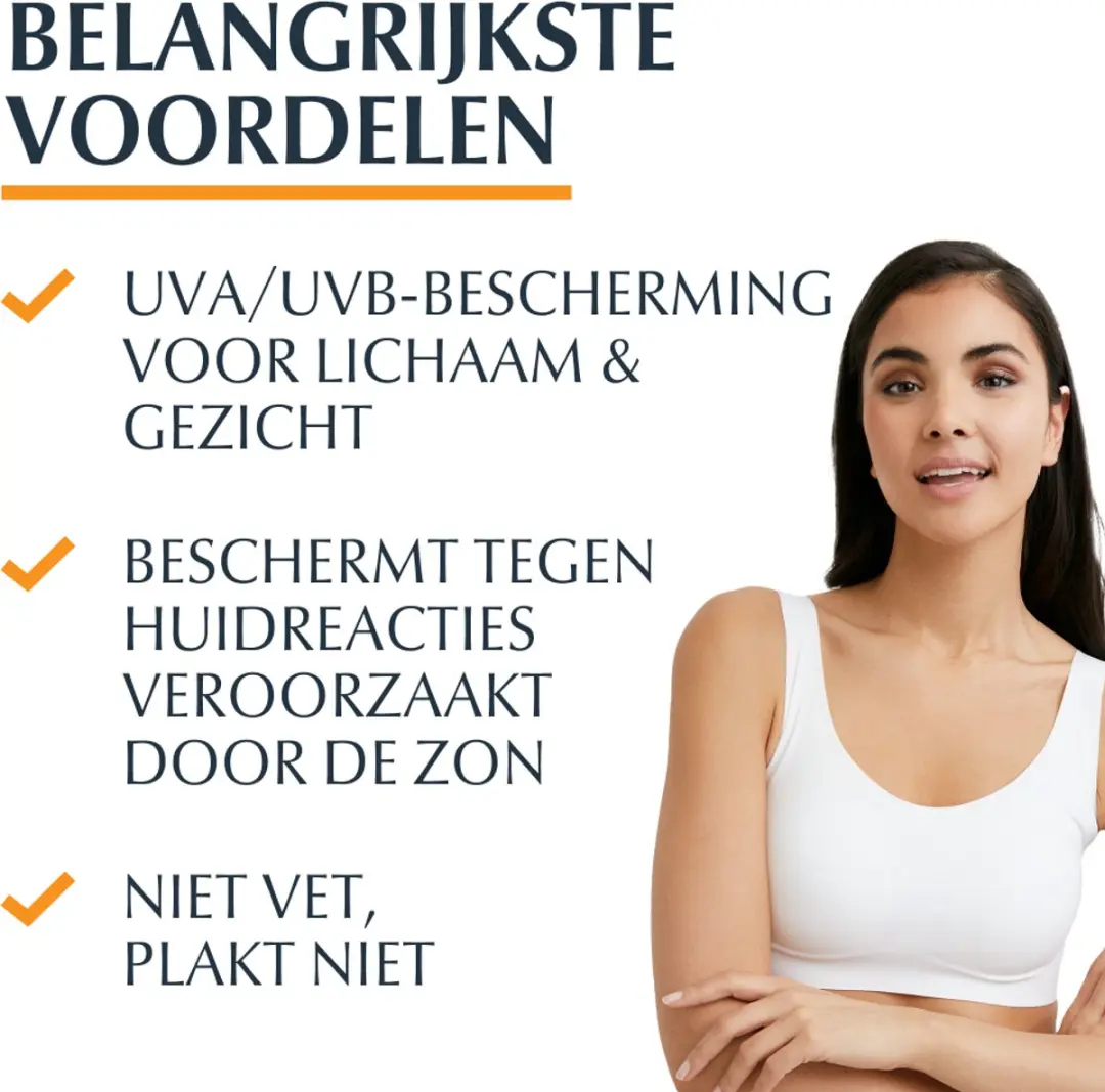 Eucerin Sun PLE Protect Zonnebrand Gel-Crème SPF 50 - 150ml