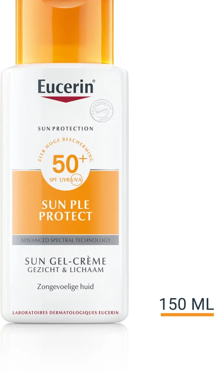Eucerin Sun PLE Protect Zonnebrand Gel-Crème SPF 50 - 150ml