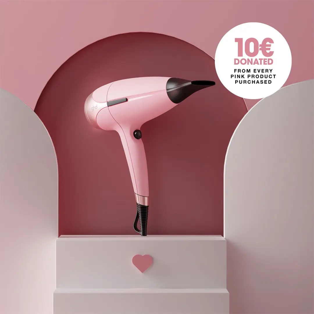 GHD Helios Haardroger - 2200W - 2 Snelheden - 3 Warmtestanden - Pink