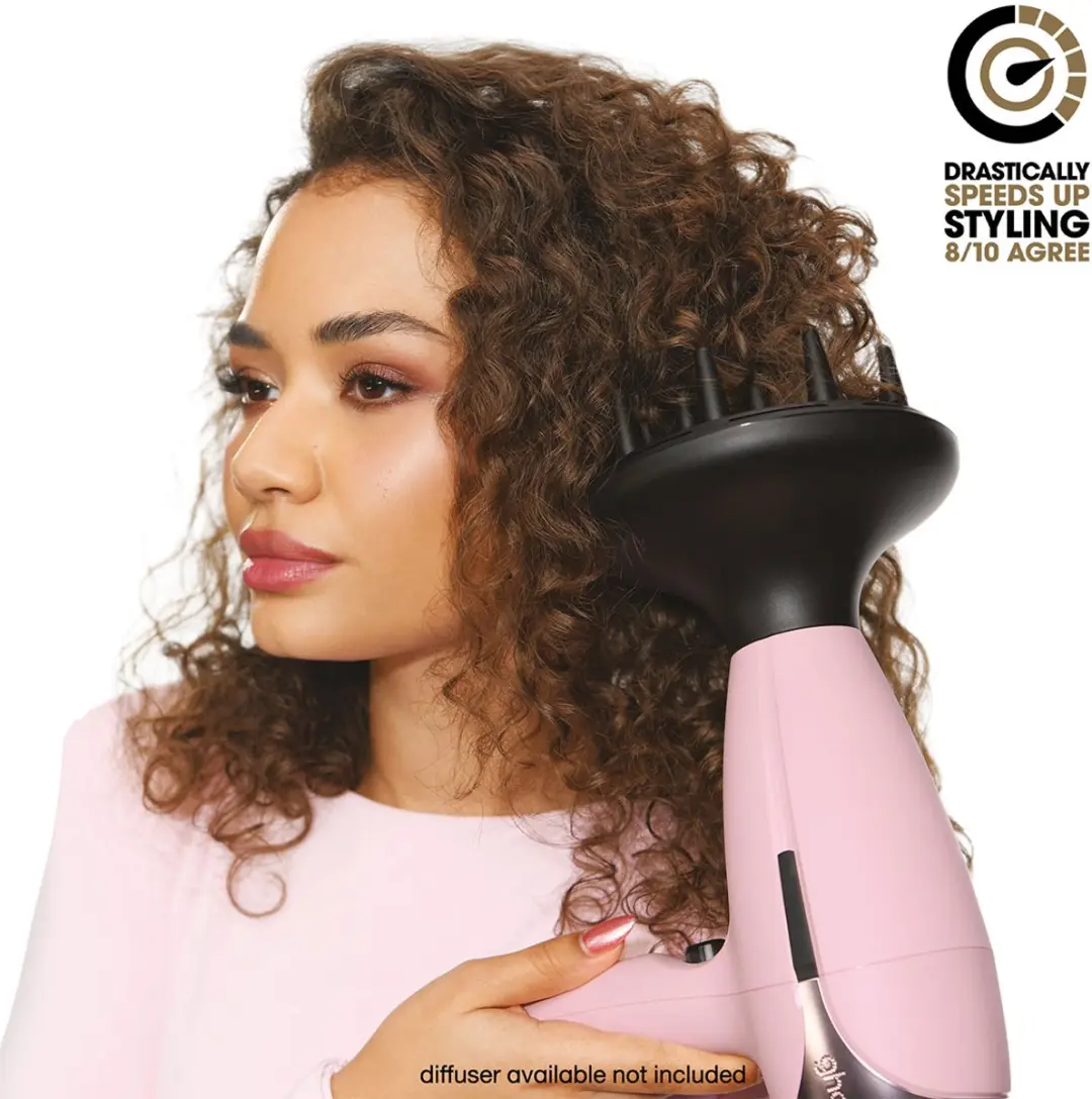 GHD Helios Haardroger - 2200W - 2 Snelheden - 3 Warmtestanden - Pink - afbeelding 6 van 6