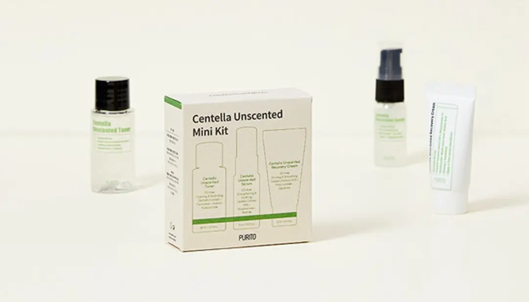 Purito Wonder Releaf Centella Mini Kit - 3 Stuks