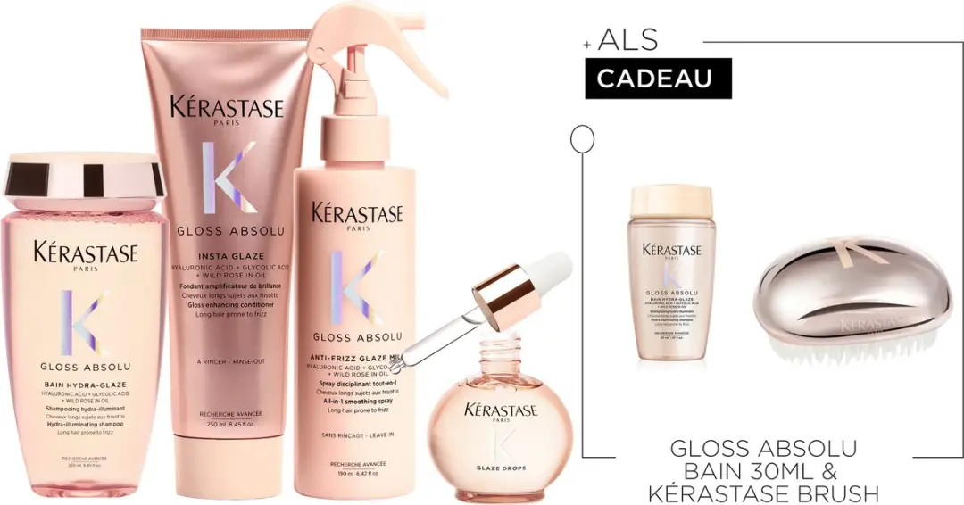 Kérastase Gloss Absolu Anti-Frizz Routine