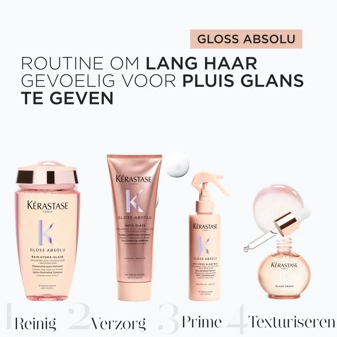 Kérastase Gloss Absolu Anti-Frizz Routine - 735ml