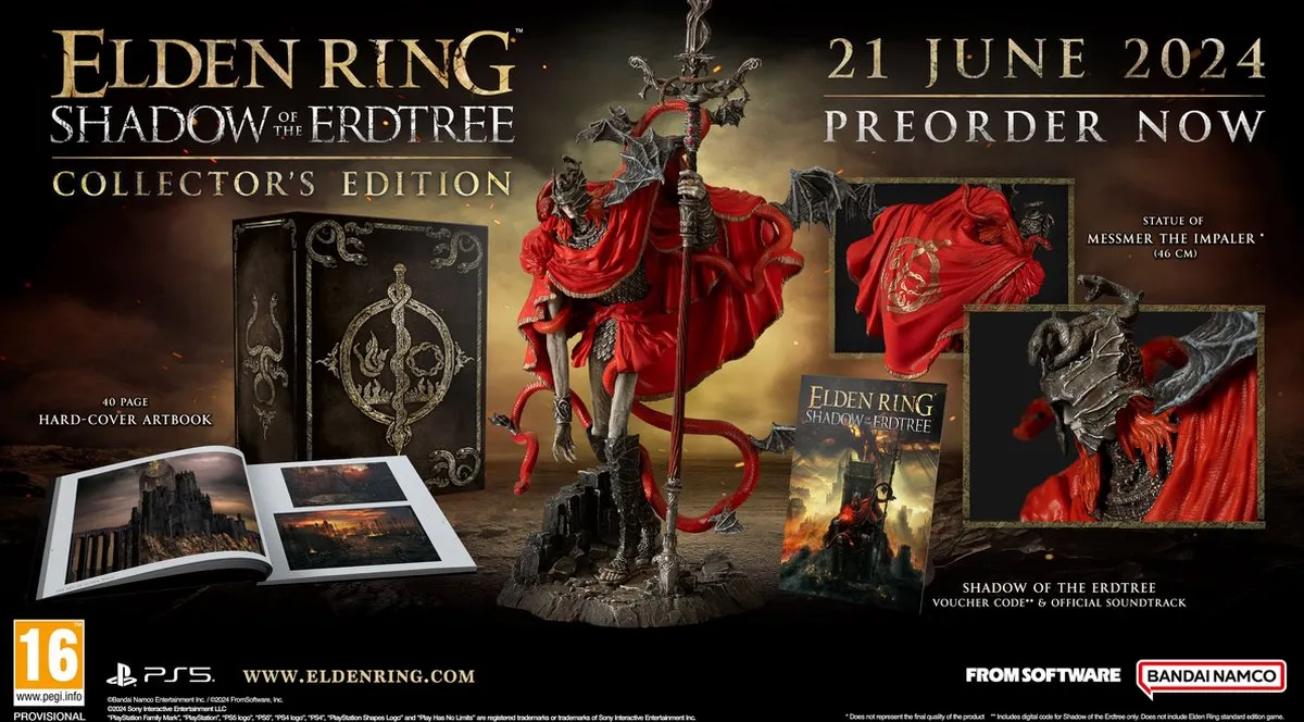 Elden Ring Shadow of the Erdtree Collector's Edition
