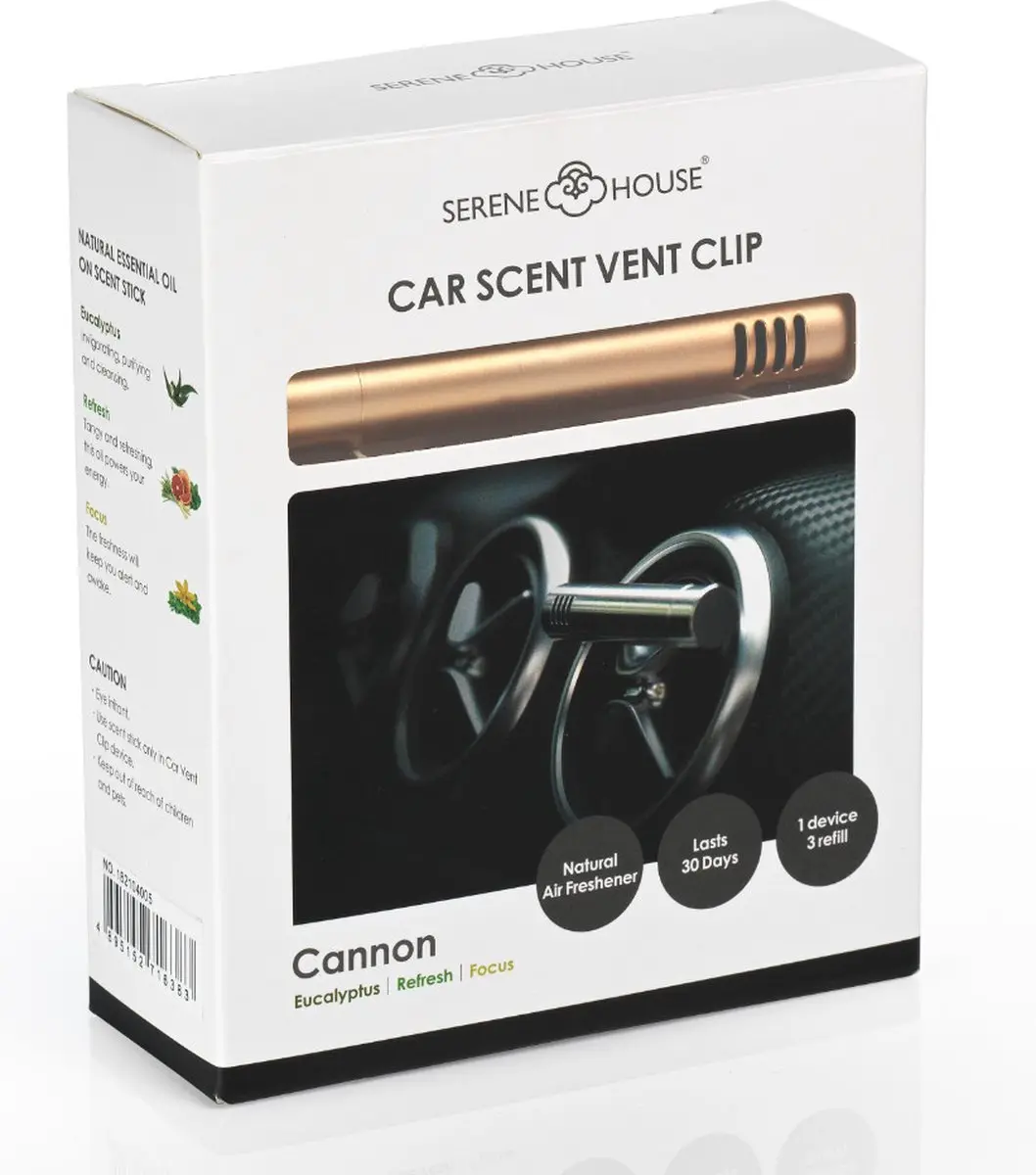 Serene House Autoparfum Cannon Rose Gold - 60g