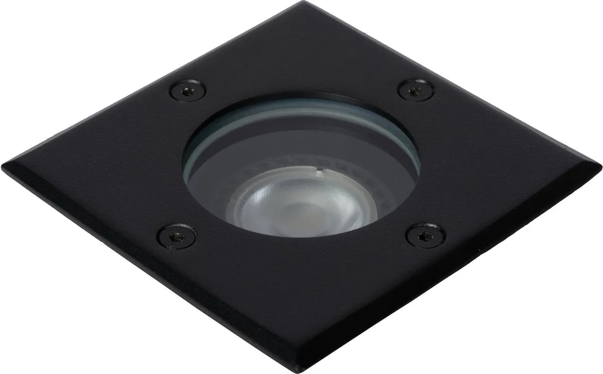 Lucide BILTIN Grondspot GU10 35W - IP67 Zwart