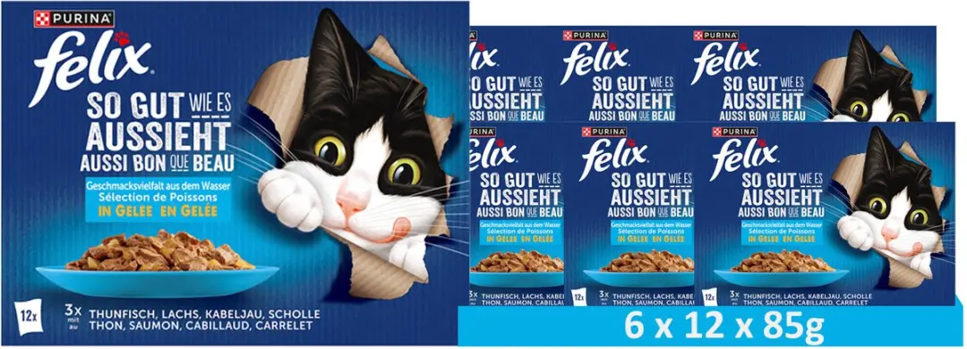 Felix As Good As It Looks Natvoer Kat 12 Stuks