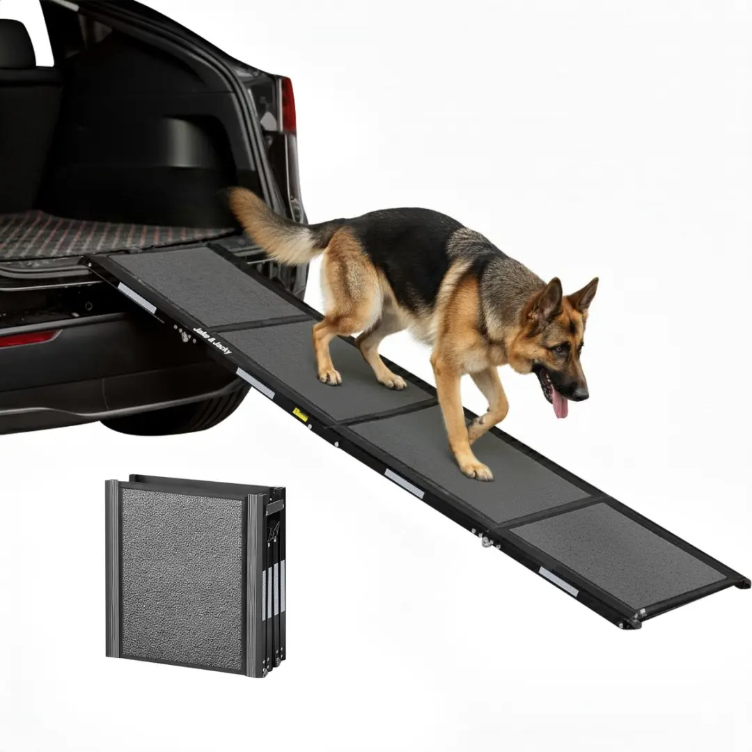 Jake and Jacky Hondenloopplank Auto 180x55cm