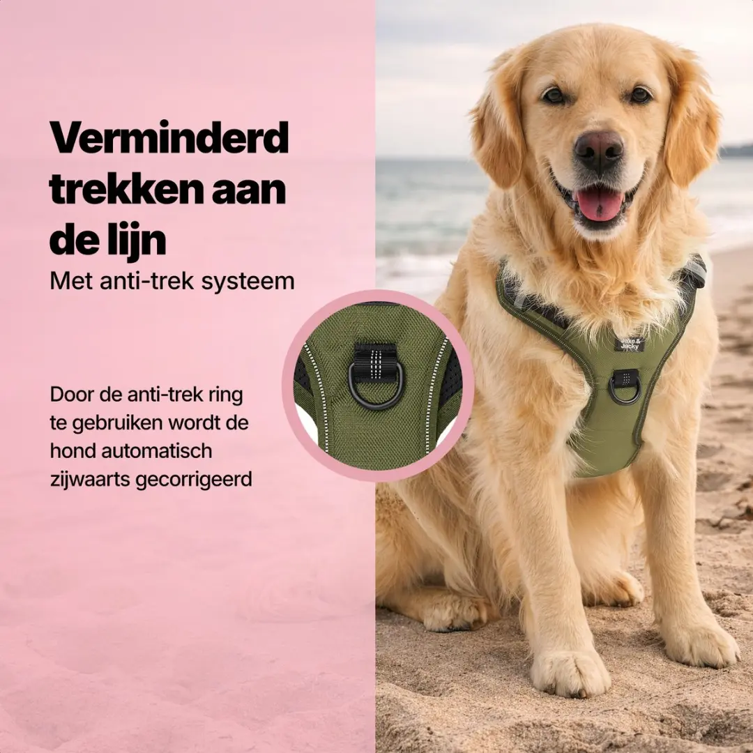 Jake and Jacky Anti-Trek Tuig M - Groen