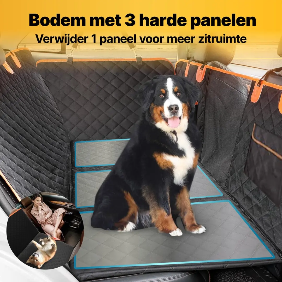 Jake and Jacky Hondendeken XXL Autodeken - 145cm - 4-Seizoenen