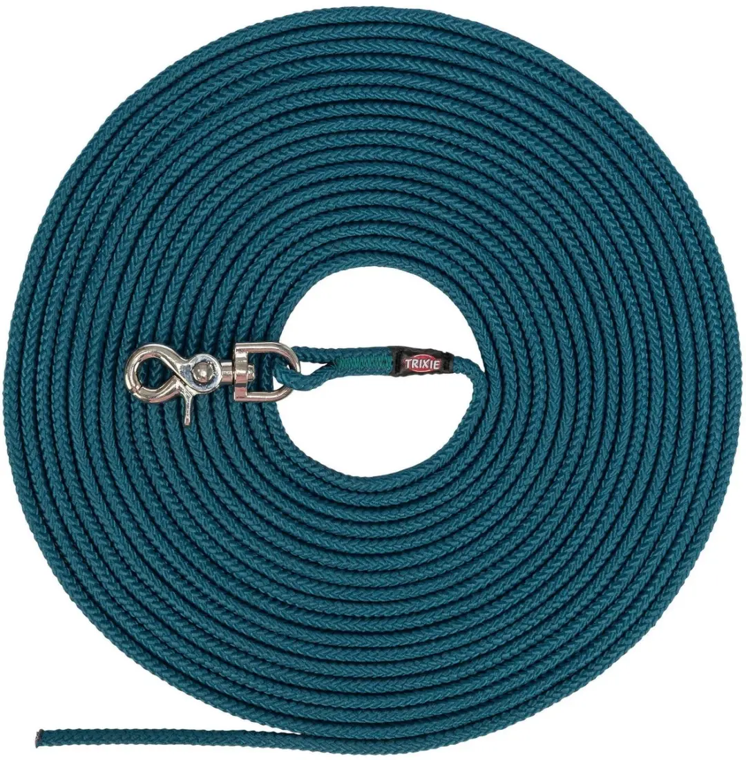 Trixie Hondenriem Sleeplijn Rond 5m Blauw