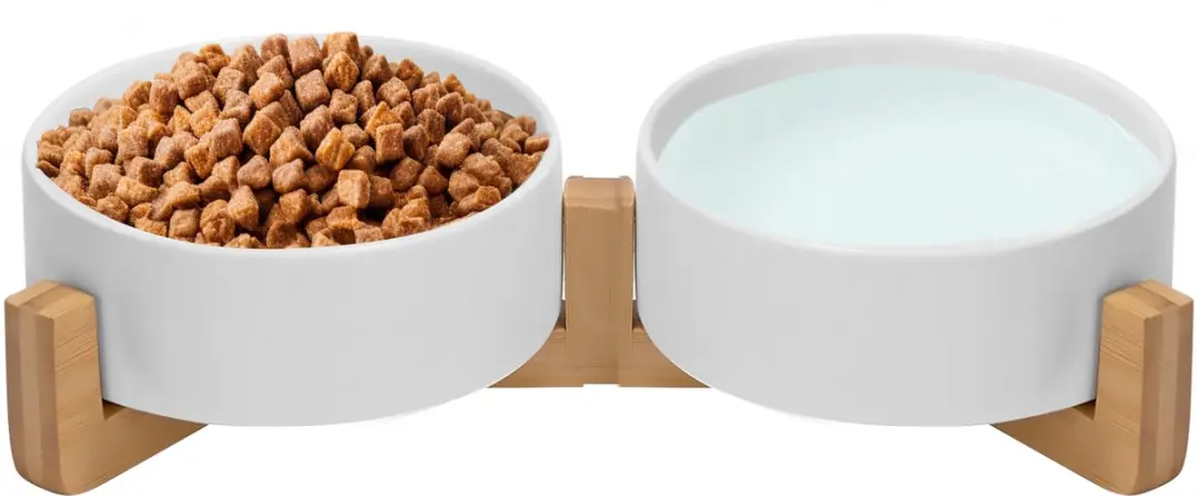 Jake and Jacky Keramiek Voerbakken 2x400ml