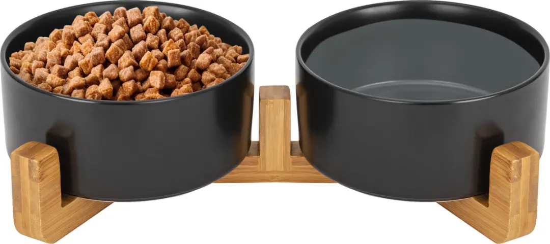 Jake and Jacky Keramiek Voerbakken 2x800ml