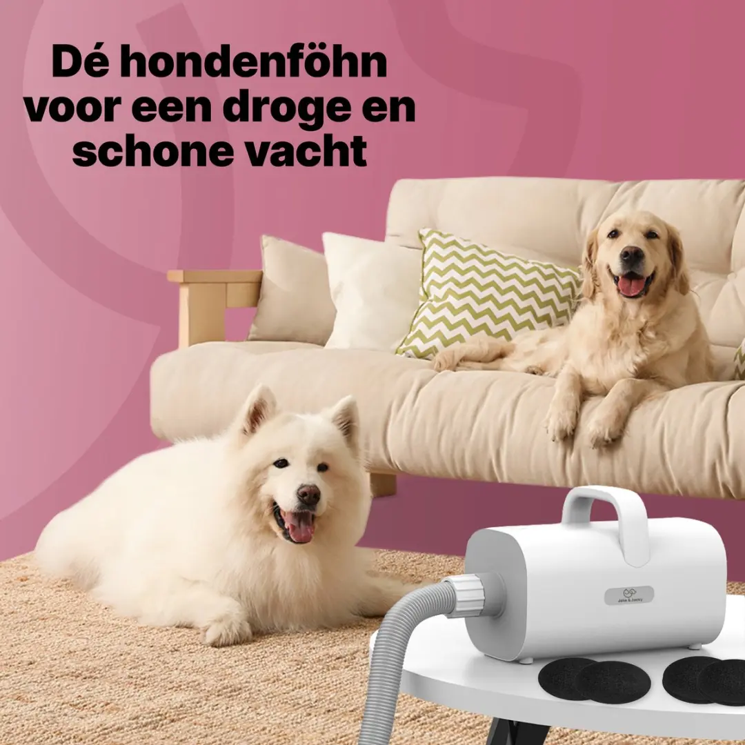 Jake and Jacky Sponsfilters Vervangset - 2 Stuks - Zwart