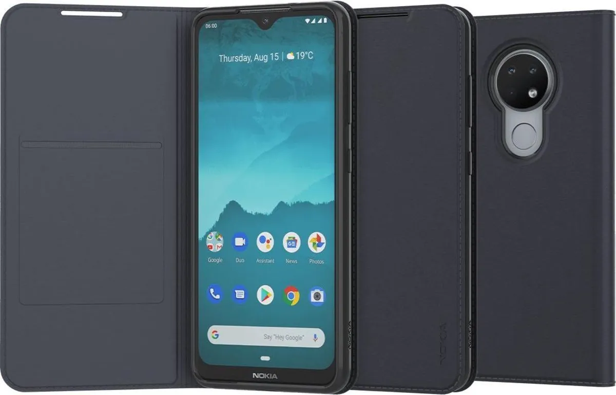 Nokia Slim Entertainment Flip Case 8P00000092 - Zwart - afbeelding 3 van 4