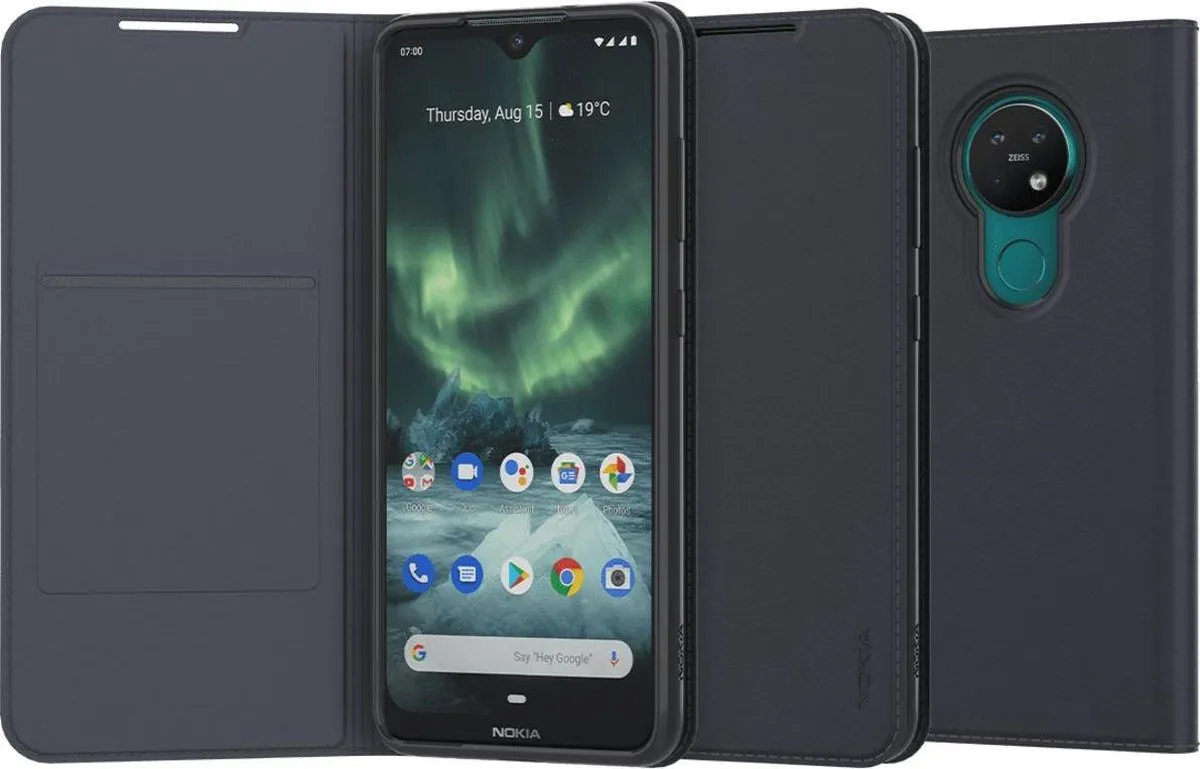 Nokia Slim Entertainment Flip Case 8P00000092 - Zwart - afbeelding 4 van 4