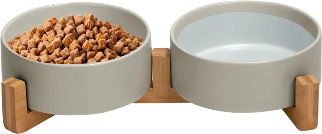 Jake and Jacky Keramiek Voerbakken 2x800ml