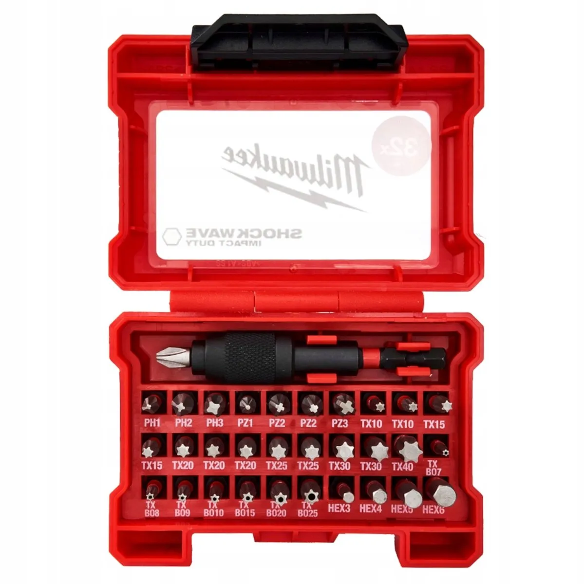 Milwaukee SHOCKWAVE Impact Duty Bitset 32-delig