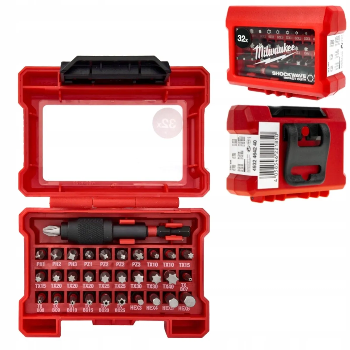 Milwaukee SHOCKWAVE Impact Duty Bitset 32-delig