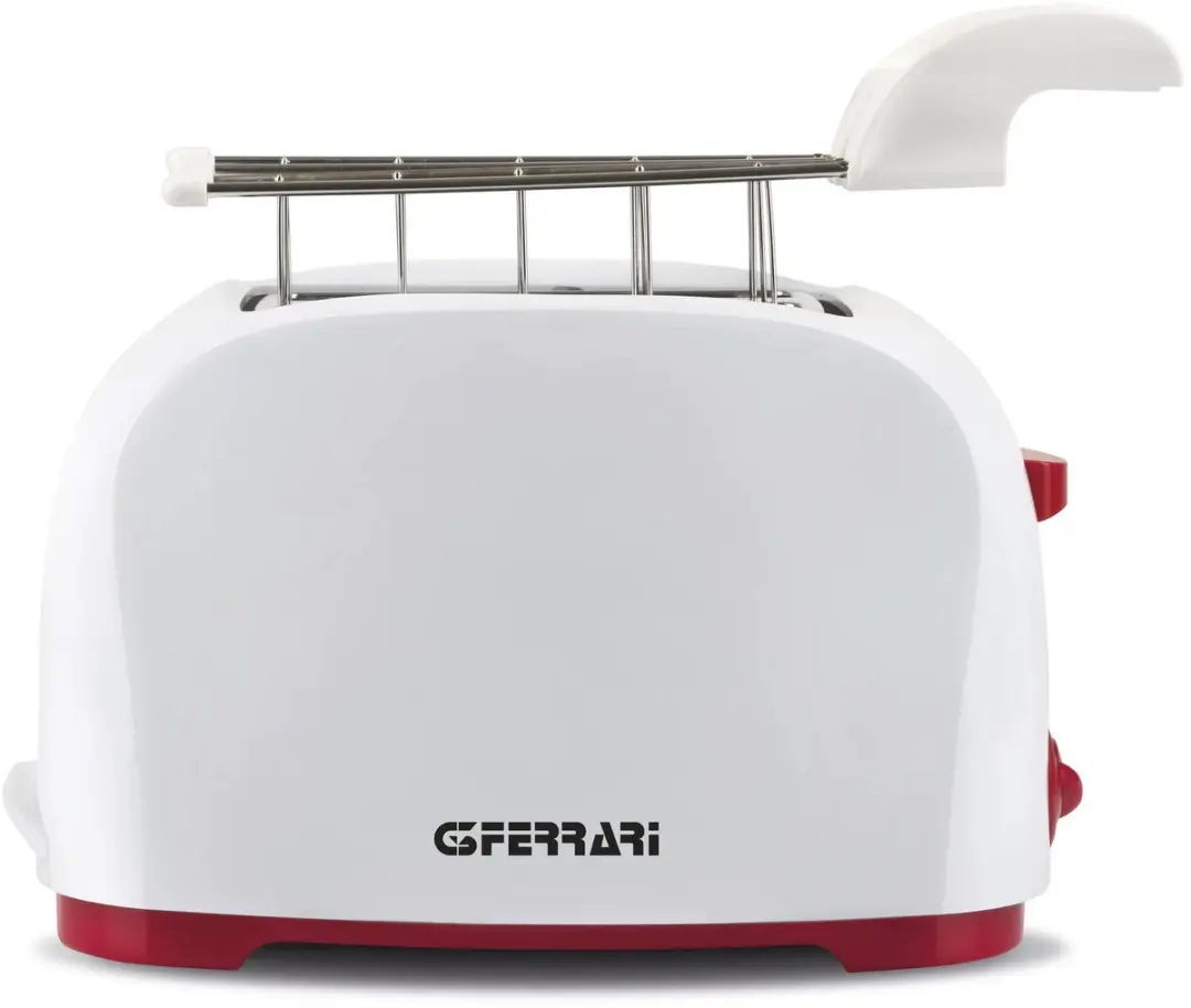 G3 Ferrari To-Stàr G1017901 Broodrooster 800W - 2 Sneden - Rood/Wit