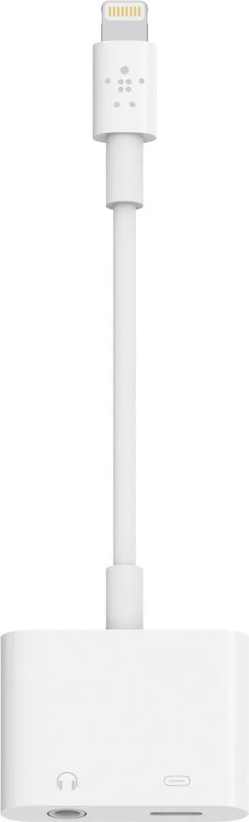 Belkin F8J212btWHT Audio & Oplaadadapter - Wit
