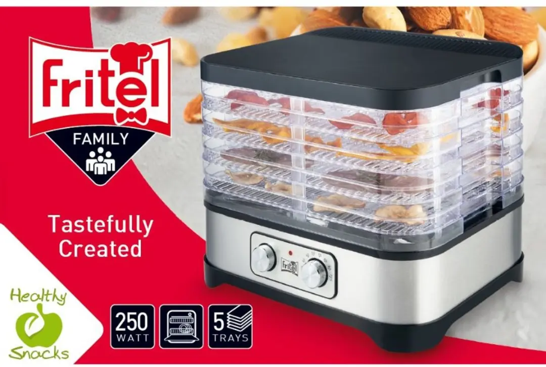 Fritel Dehydrator DH 2025 - 5 Laags - 250W - Inox