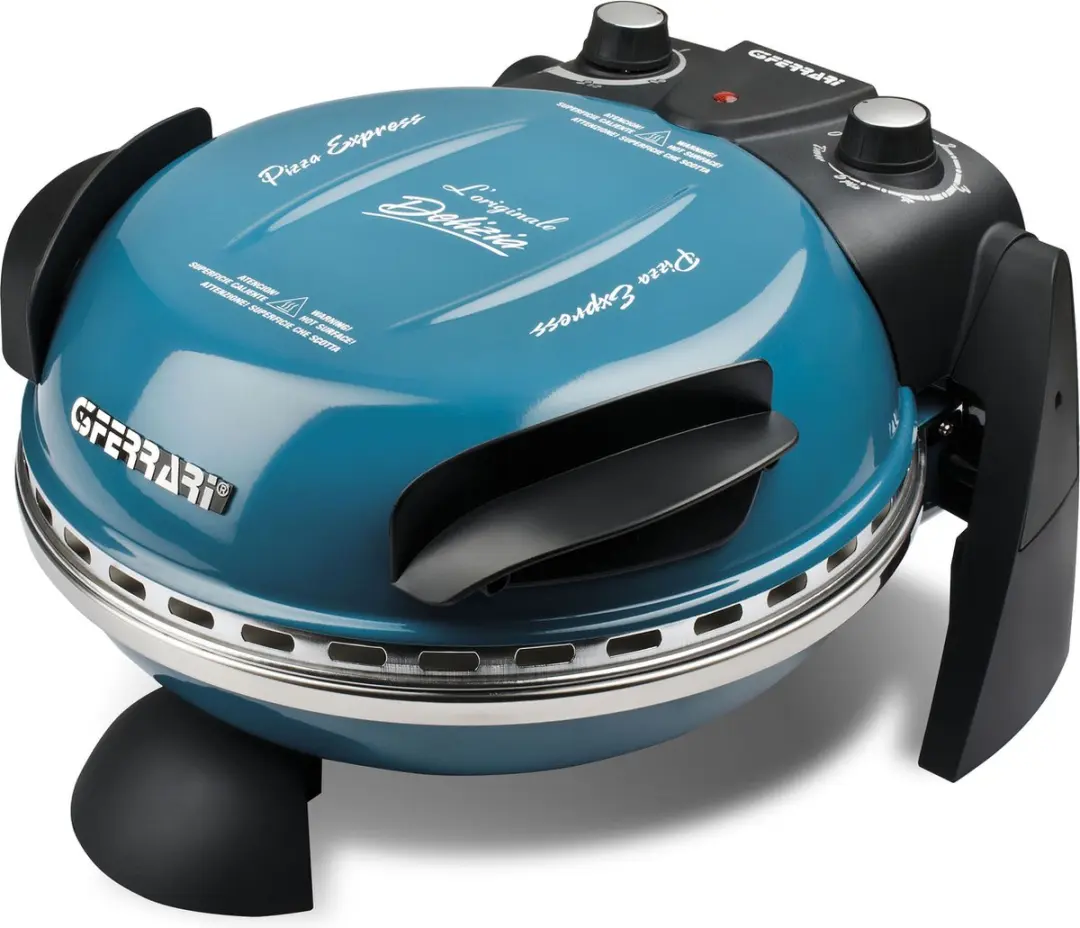 G3 Ferrari Delizia G10006 04 Elektrische Pizzaoven - 1200W - Blauw