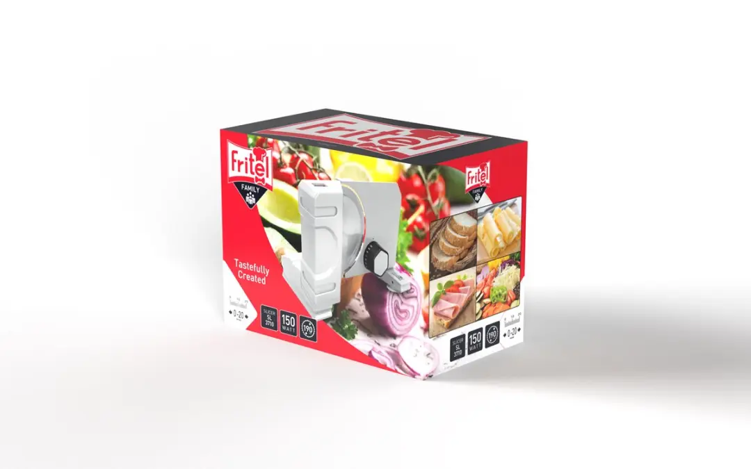 Fritel SL 3710 Snijmachine - 150W - Ø19cm - Inox - afbeelding 6 van 6