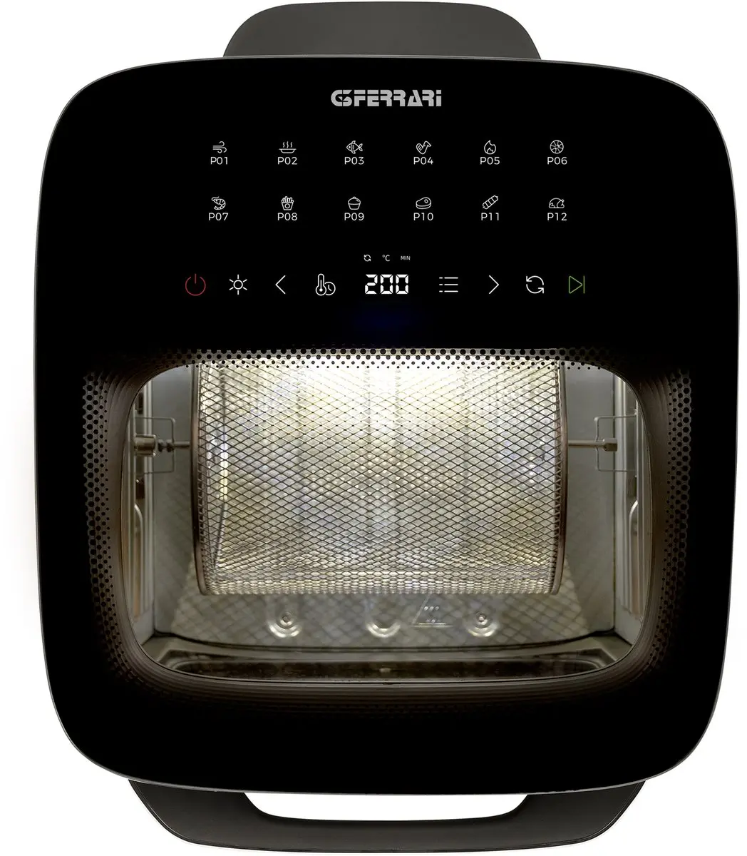 G3 Ferrari Friggisano Lux 13 Airfryer 13L - 1800W - Zwart