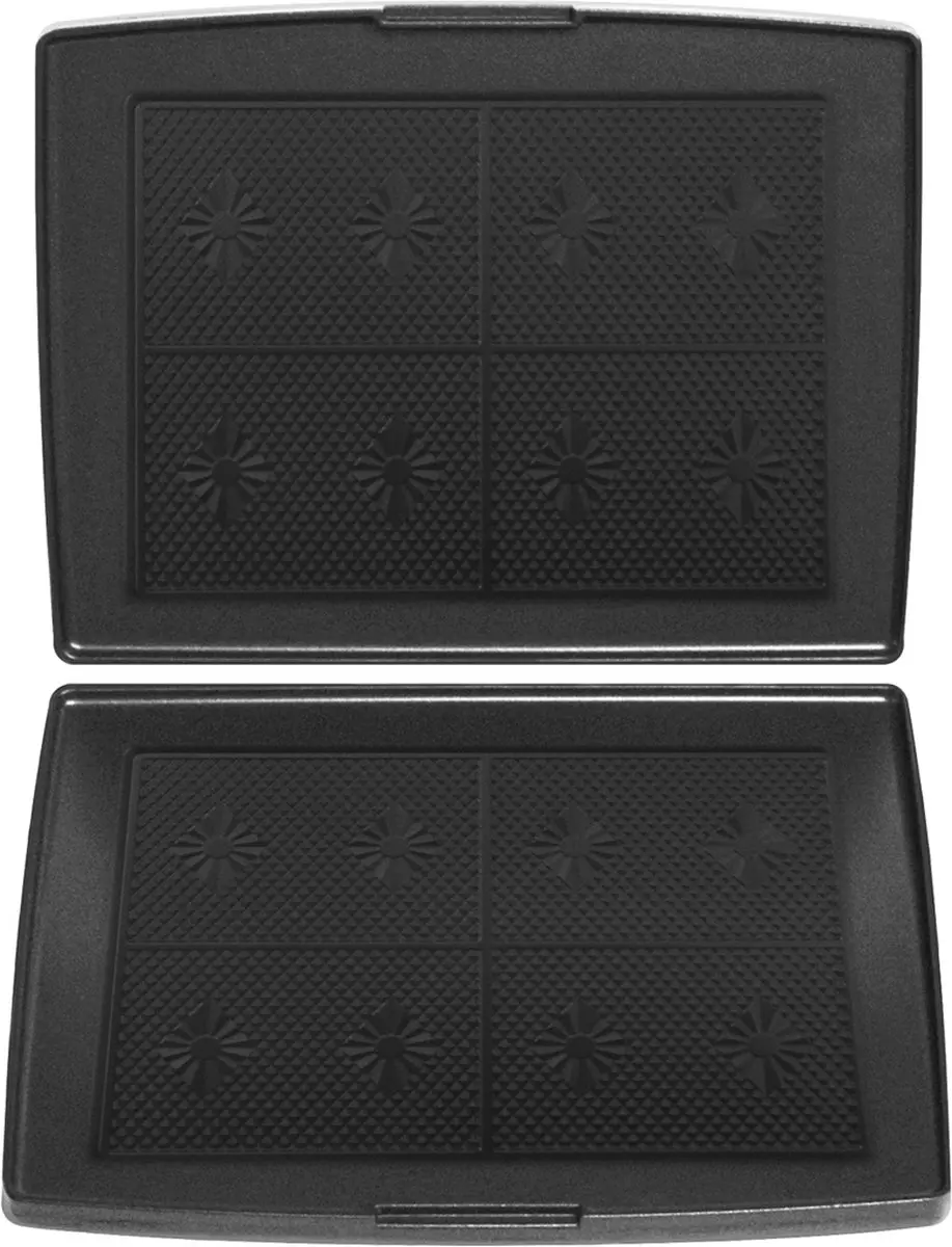 Fritel Gaufrettes Set Bakplaten 142365 - Zwart