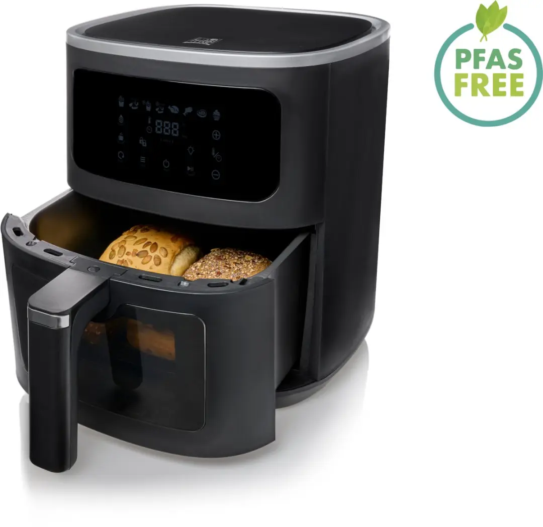 Fritel SnackTastic 7720 Airfryer 8L - 1700W - 8 Programma's - Zwart
