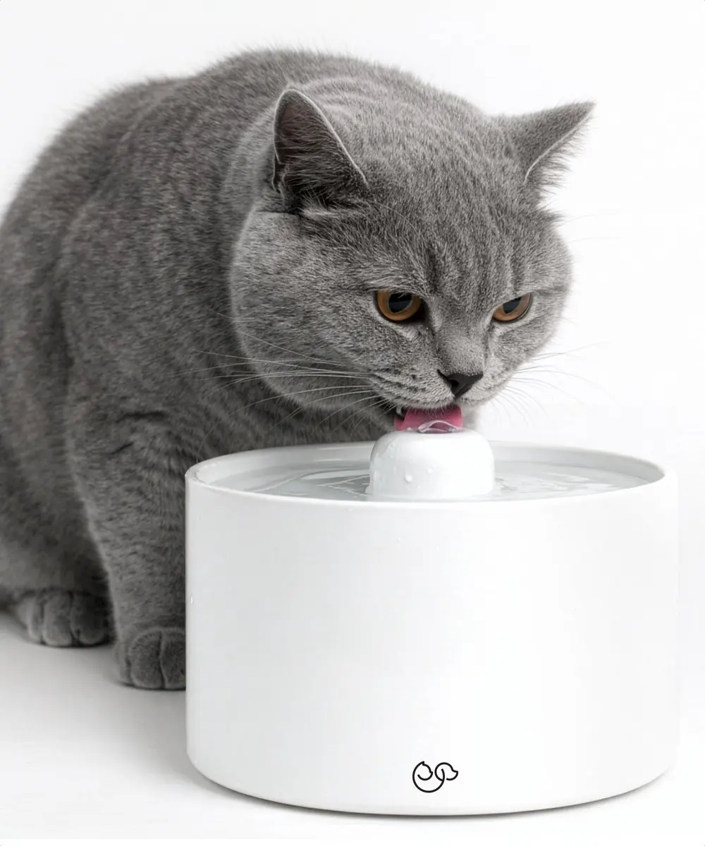 Jake and Jacky Keramische Drinkfontein Kat & Hond 2L