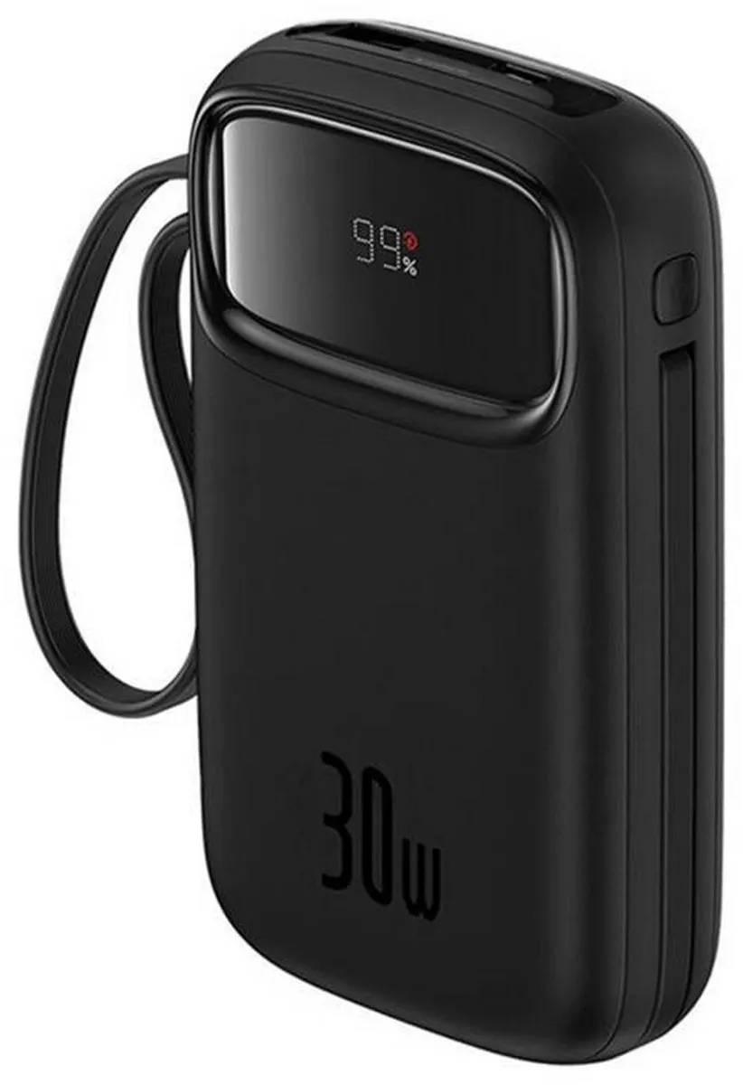 Baseus QPow 2 Powerbank 10000mAh 30W - Transparent - afbeelding 4 van 6