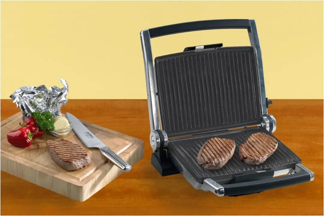 Fritel Set Bakplaten Grill 142358 - Zwart