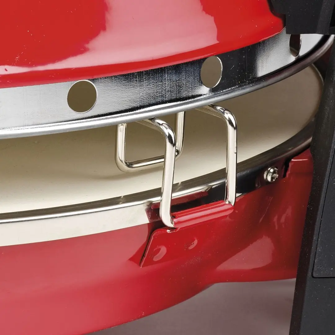 G3 Ferrari G1003202 Pizzeria Snack Napoletana Pizza Steenoven - 1200W - Rood