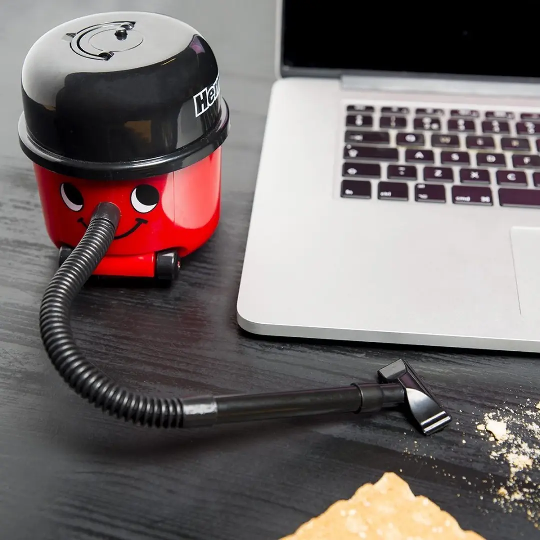 Paladone Henry Hoover Bureaustofzuiger - Rood/Zwart