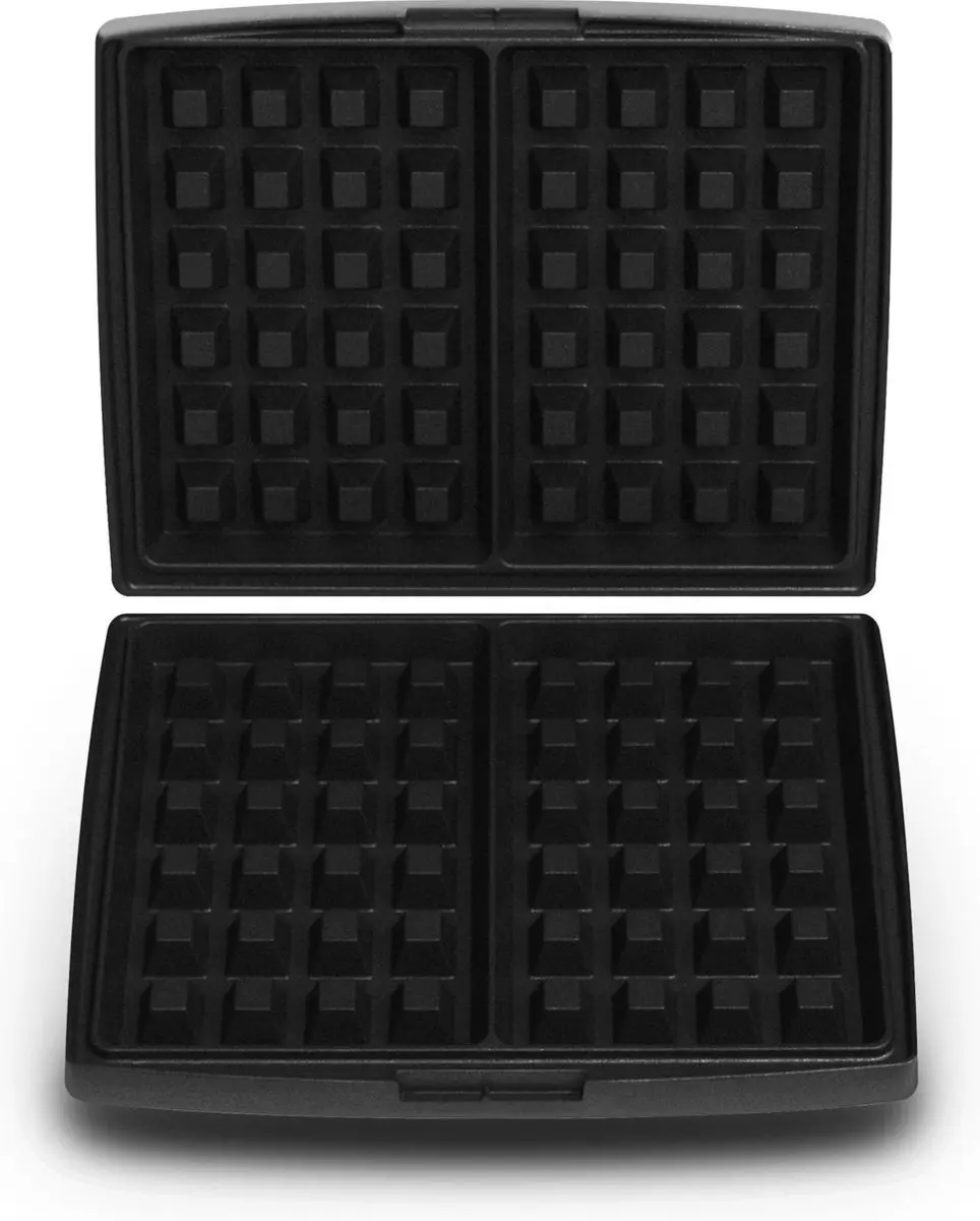 Fritel 142361 Set Bakplaten 4x6 Wafels - Zwart