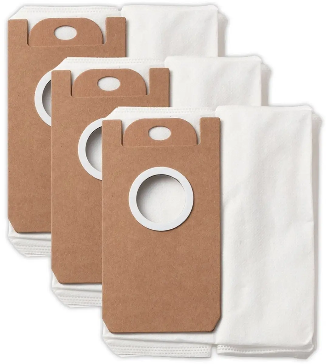 Clean Air Optima RVC-02 Set Stofzuigerzakken - 3 Stuks - Wit