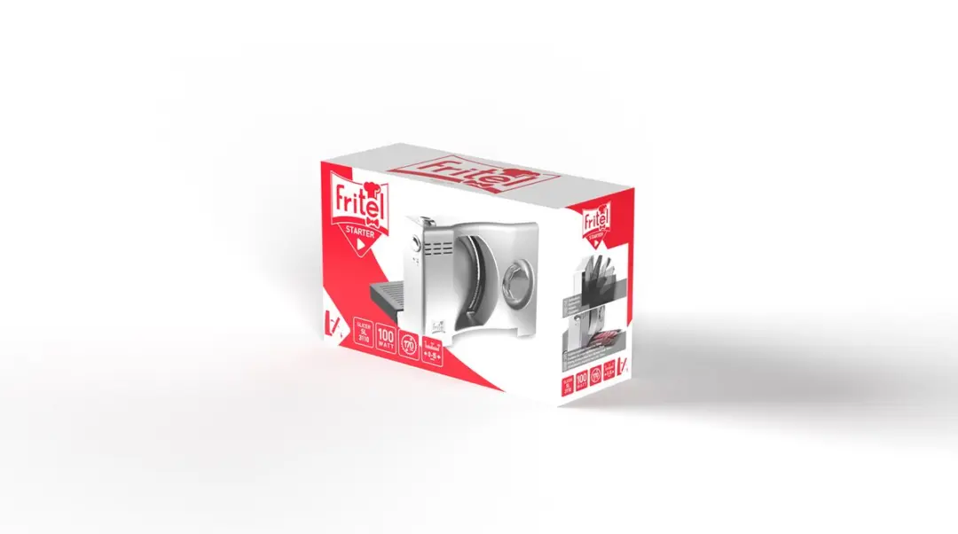 Fritel SL 3110 Snijmachine - 100W - Zwart/Zilvergrijs - afbeelding 6 van 6