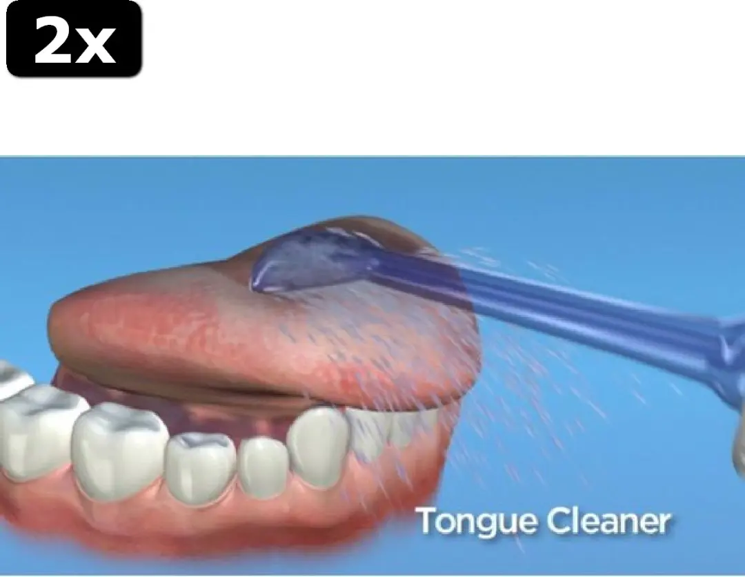 Waterpik TC-100 Tongreinigingstips - 2 Stuks
