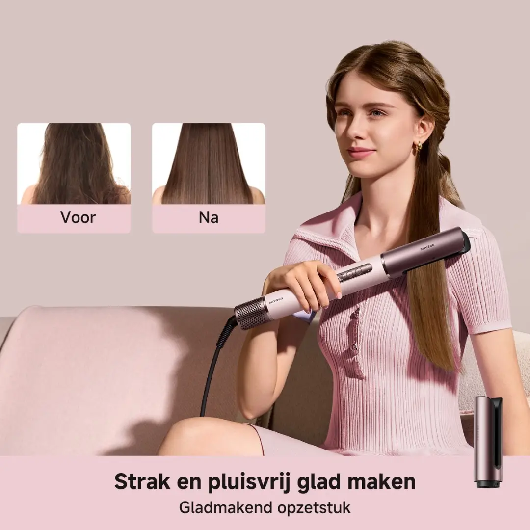 Dreame AirStyle Era 2 Föhn & Stylingtool - Roze