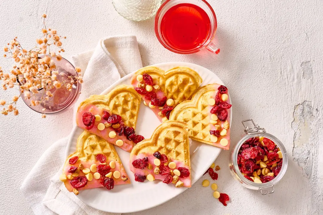 Fritel WaffleTastic CW 3668 Hartjeswafelijzer - 1600W - Antraciet