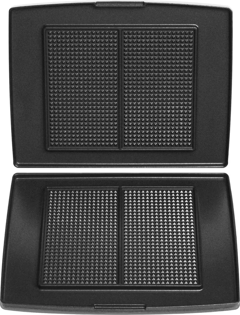 Fritel 142360 Set Bakplaten - 16x28 Boterwafels/Galetten - Zwart