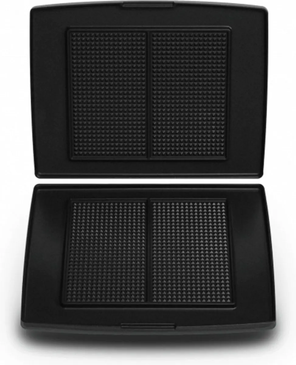 Fritel 142360 Set Bakplaten - 16x28 Boterwafels/Galetten - Zwart