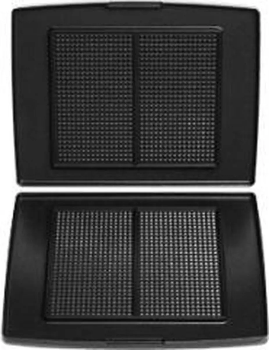 Fritel 142360 Set Bakplaten - 16x28 Boterwafels/Galetten - Zwart