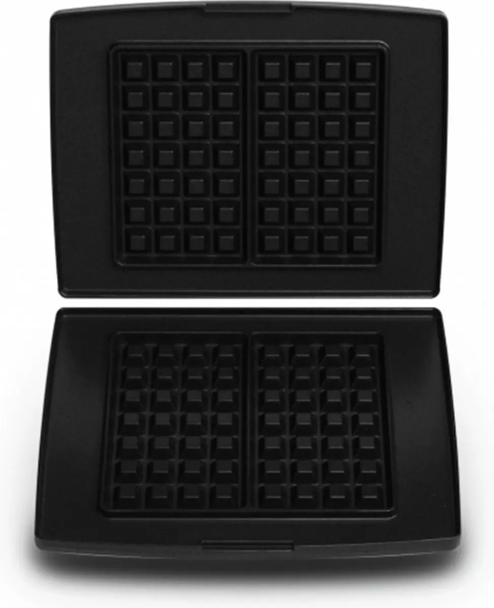 Fritel 142351 Set Bakplaten 4x7 Belgische Wafels - Zwart