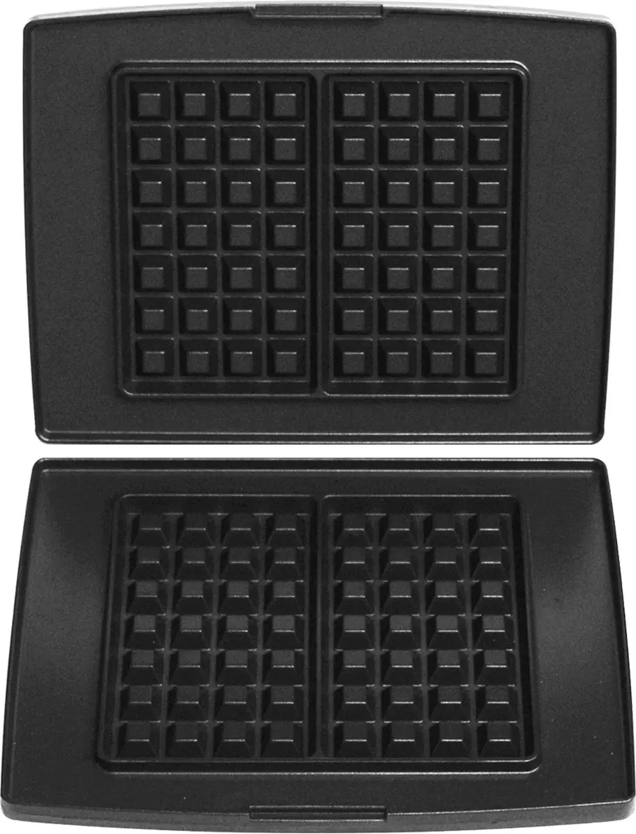 Fritel 142351 Set Bakplaten 4x7 Belgische Wafels - Zwart