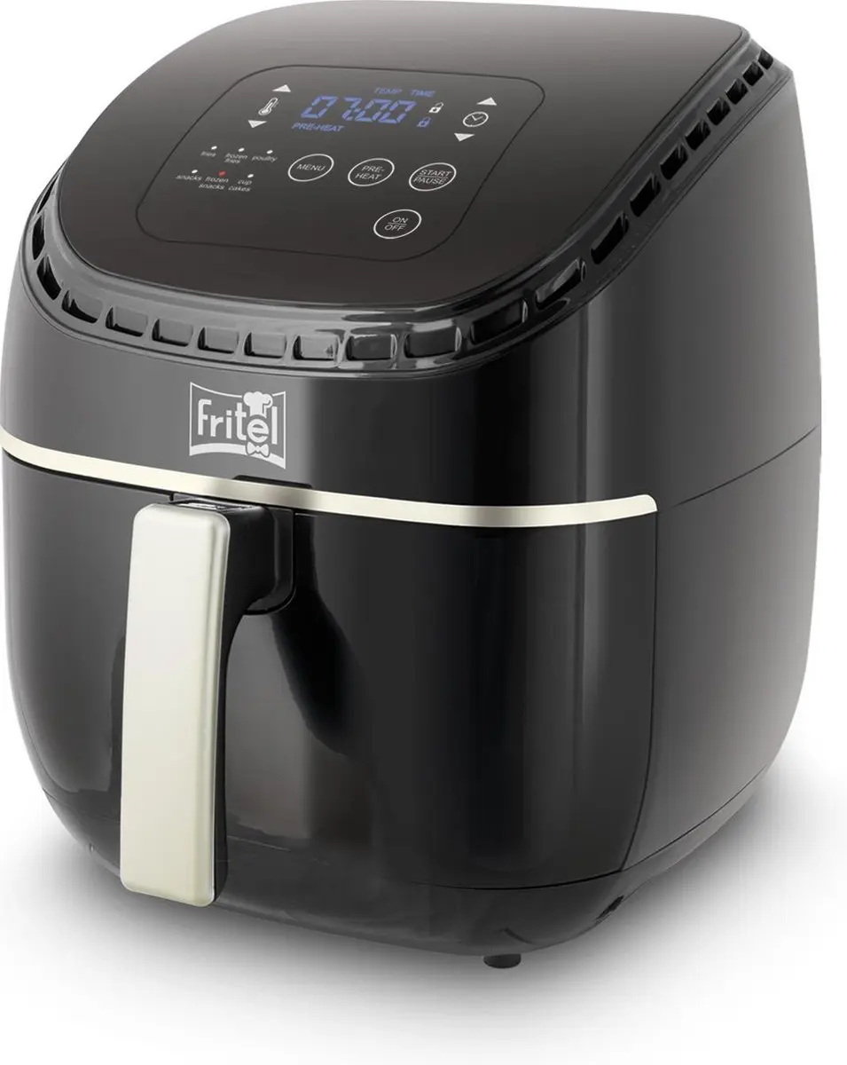 Fritel Snacktastic 4802 Airfryer 1450W - Zwart - afbeelding 6 van 6