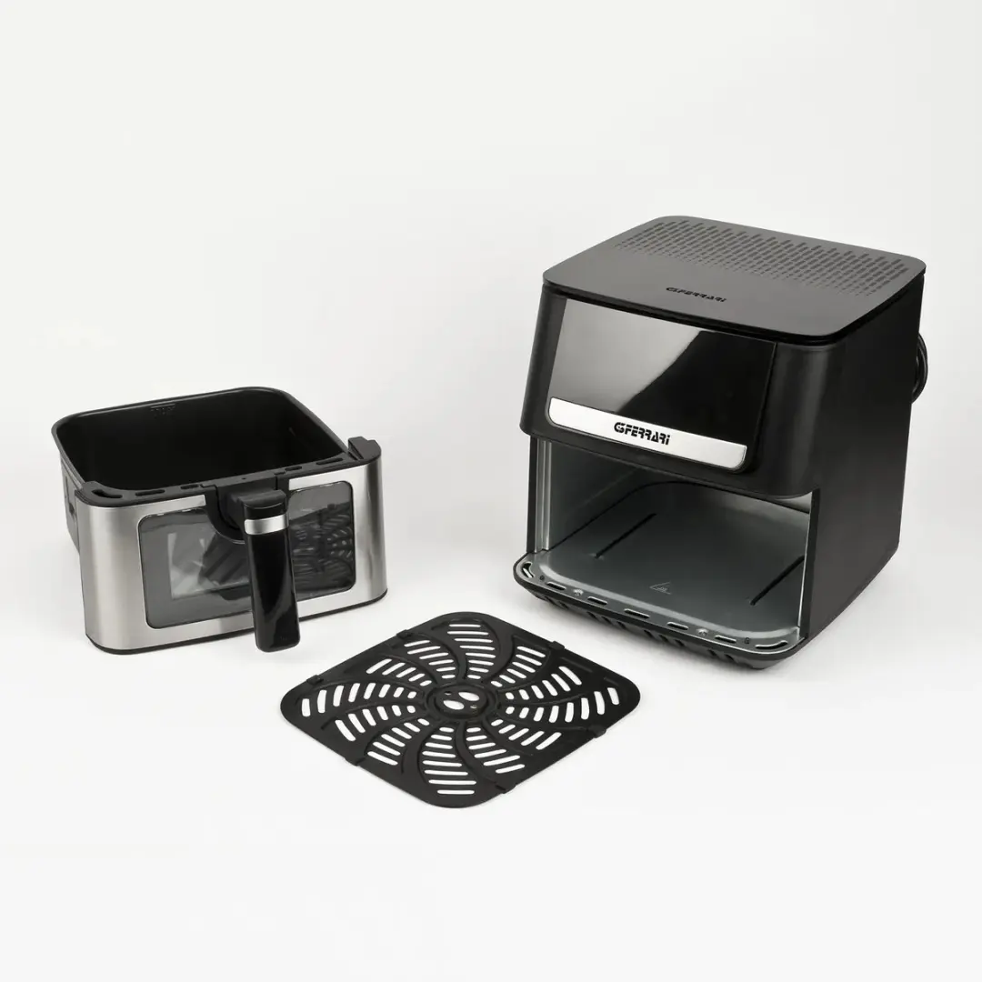 G3 Ferrari Friggisano Airfryer 6.5L 1700W - Zwart/Roestvrijstaal