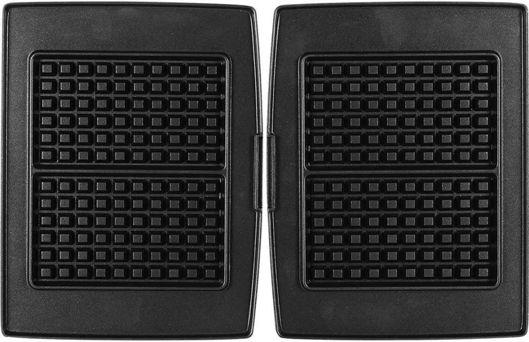 Fritel 6x10 Wafelbakplaten Set - 142354 - Zwart